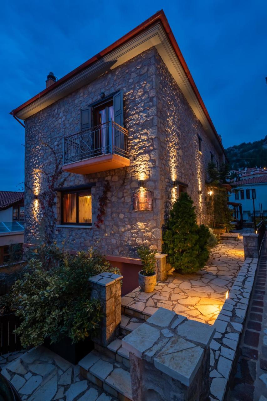 Ontas Guesthouse & Spa Arachova Esterno foto