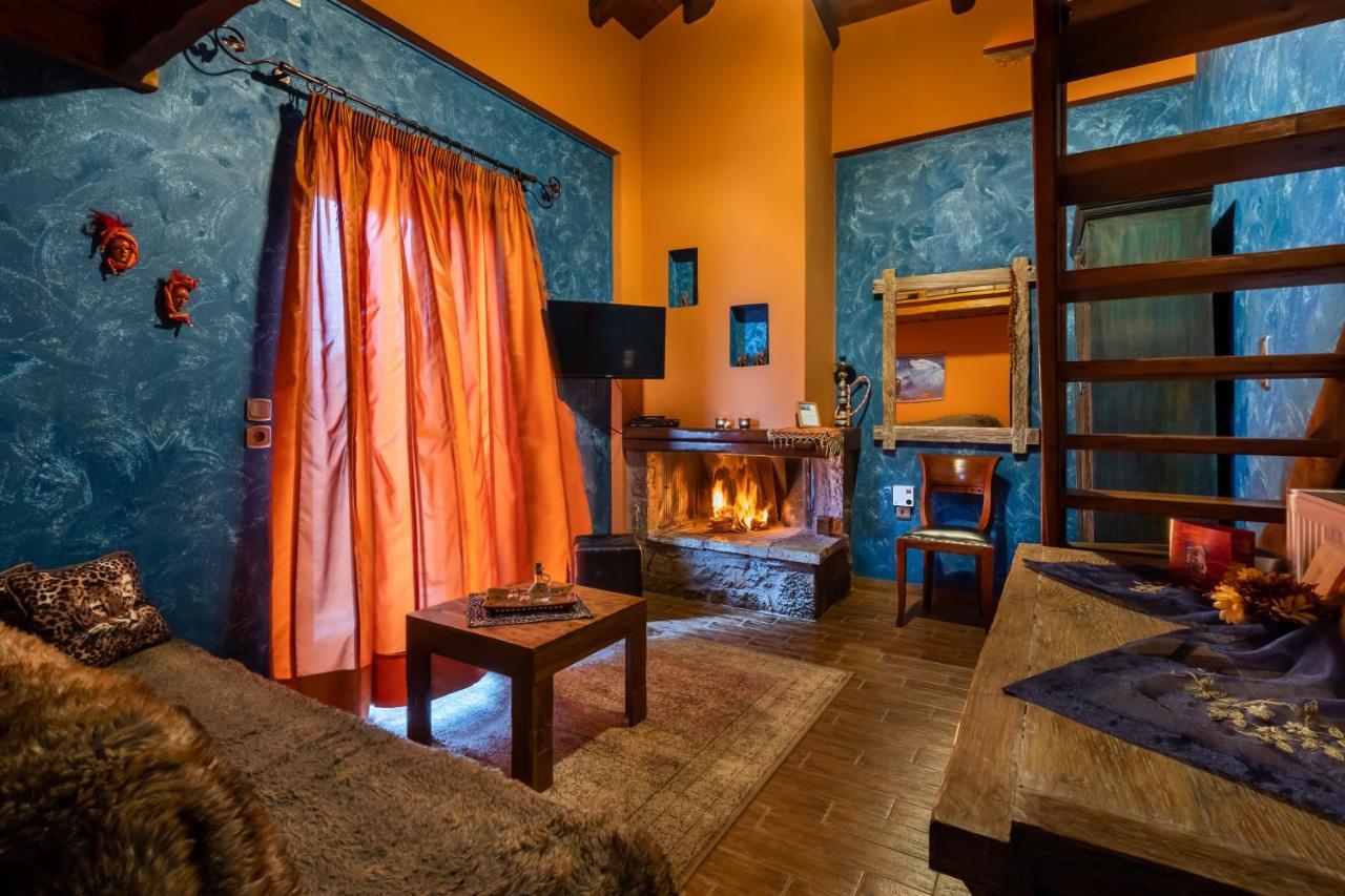Ontas Guesthouse & Spa Arachova Esterno foto