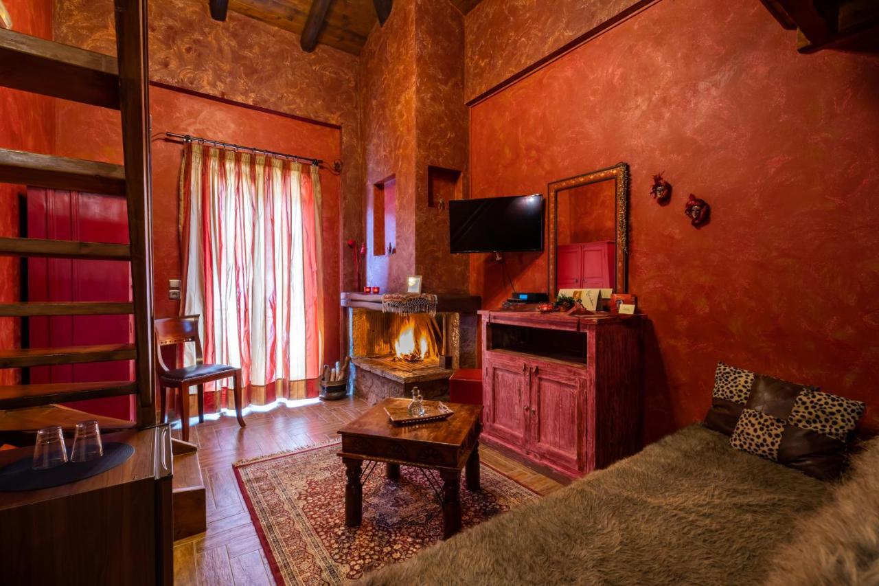 Ontas Guesthouse & Spa Arachova Esterno foto