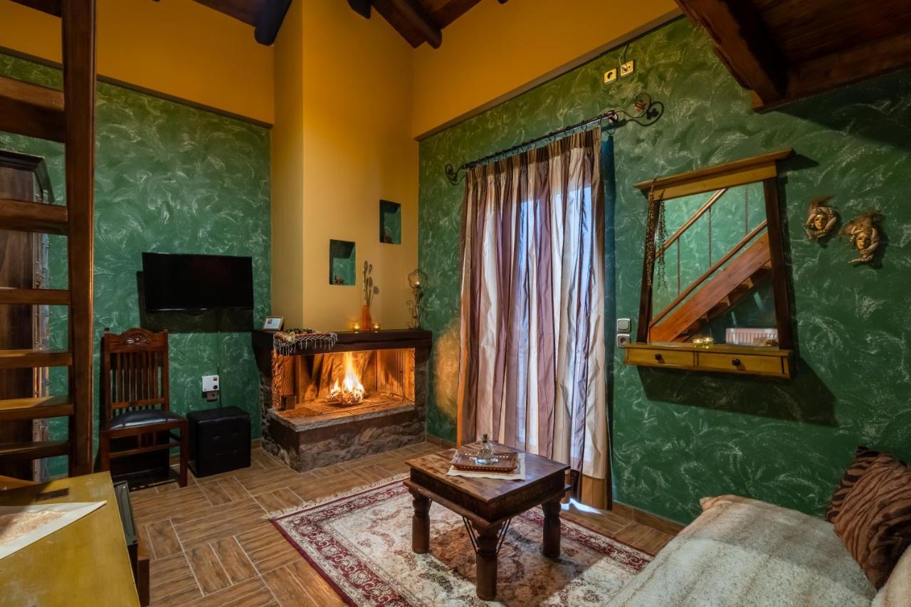 Ontas Guesthouse & Spa Arachova Esterno foto