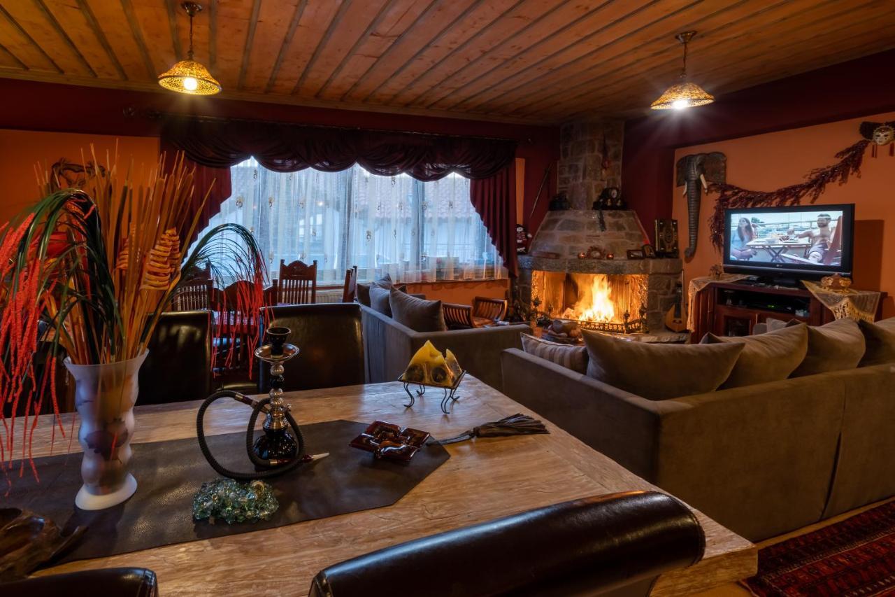 Ontas Guesthouse & Spa Arachova Esterno foto